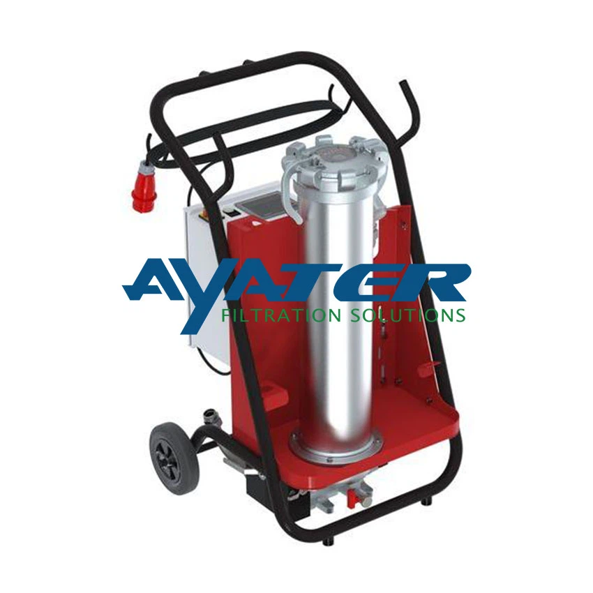 MFU-100S34-SN-FED Mobile Filtration Cart